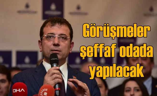 Ekrem İmamoğlu'ndan ilk müjde öğrencilere geldi