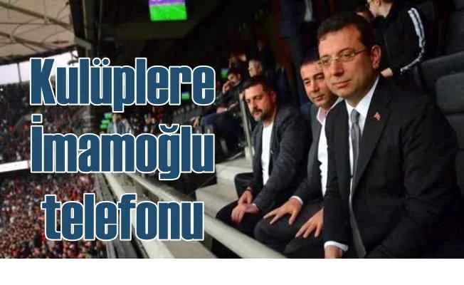 İmamoğlu maça gelmesin diye kulüplere baskı yapılmış