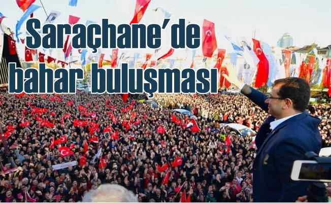 İmamoğlu Saraçhane'yi dolduran vatandaşlara seslendi