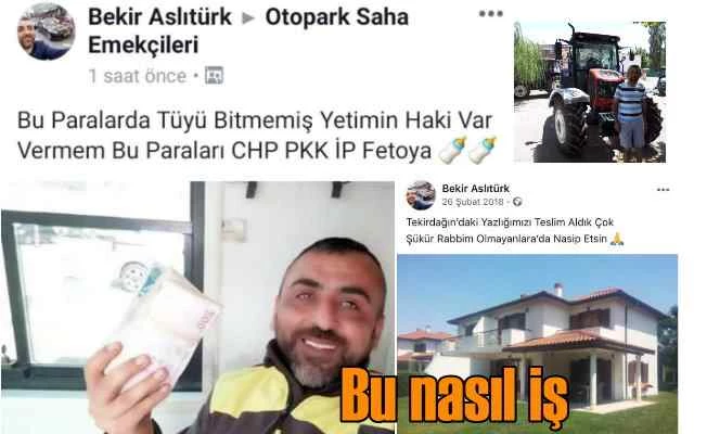 İSPARK'çının yazlığı, otomobili ve traktörü çıktı