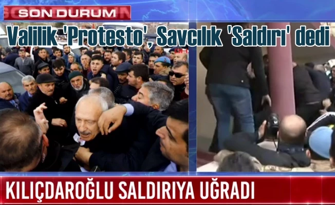 Kılıçdaroğlu'na saldırı, Savcılık soruşturma açtı