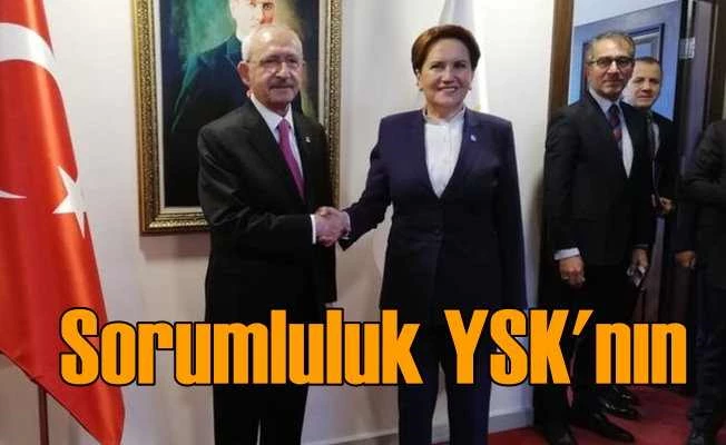 Kılıçdaroğlu ve Akşener'den YSK'ya çağrı