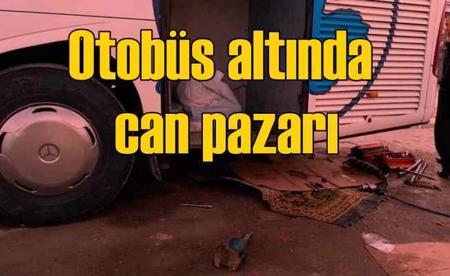 Kriko kaydı, 3 kişi otobüsün altında kaldı
