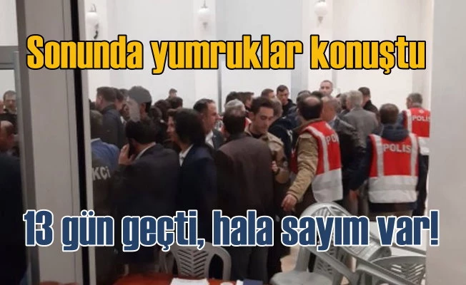 Maltepe oy sayımında olaylar çıktı | Günlerce gerginlik sonunda patladı