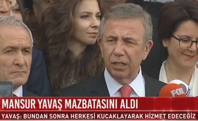 Mansur Yavaş ve Tunç Soyer mazbatasını aldı, kolları sıvadı