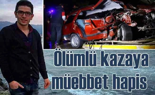 Polisten kaçarken öldürmüştü | Trafik kazasına müebbet hapis