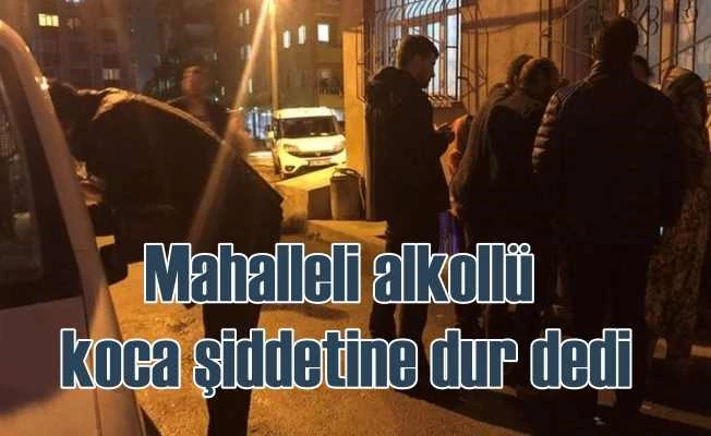 Alkollü eski koca ev bastı, vatandaşlar ayaklandı