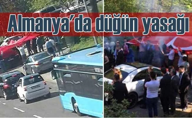 Almanya'da Türk düğün konvoylarına yasak geliyor