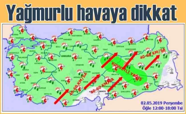 Bugün hava nasıl olacak? Meteoroloji'den yağmur uyarısı