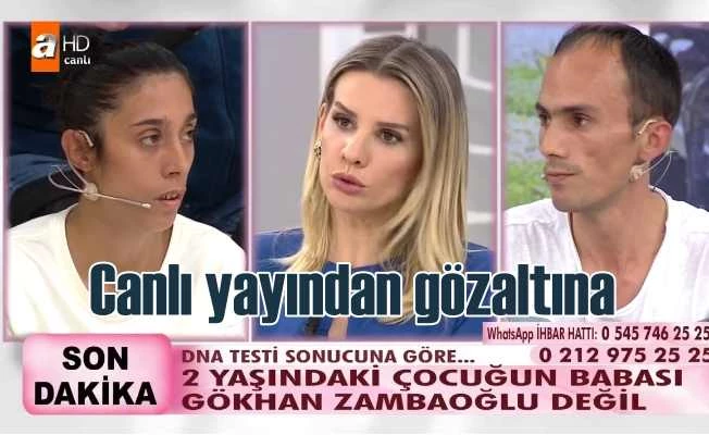 Esra Erol programında eşini pazarlayan adam gözaltına alındı
