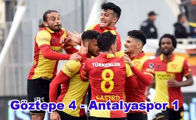 Göztepe Antalyaspor'u farklı yendi