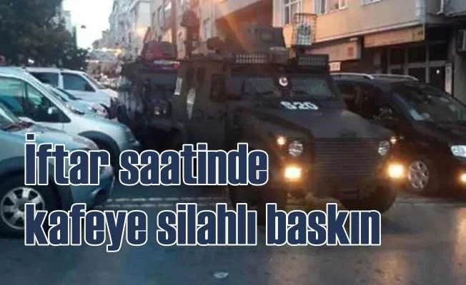 İftar saatinde internet kafeye silahlı saldırı