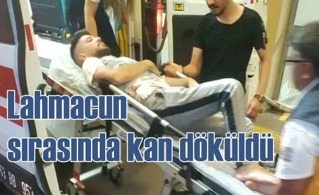 Lahmacun sırasında kavga çıktı, 5 kişi hastanelik oldu