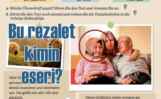 Milli Eğitim ders kitabında montaj rezaleti