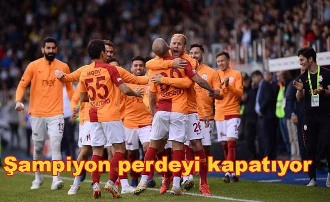 Şampiyon perdeyi Sivasspor maçıyla kapatıyor