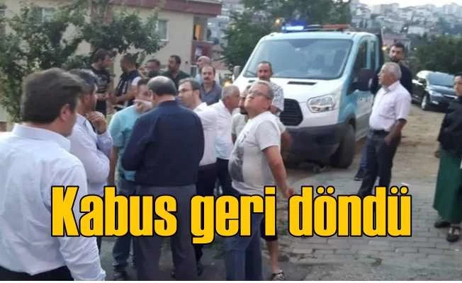 5 katlı bina tahliye edildi, aileler perişan