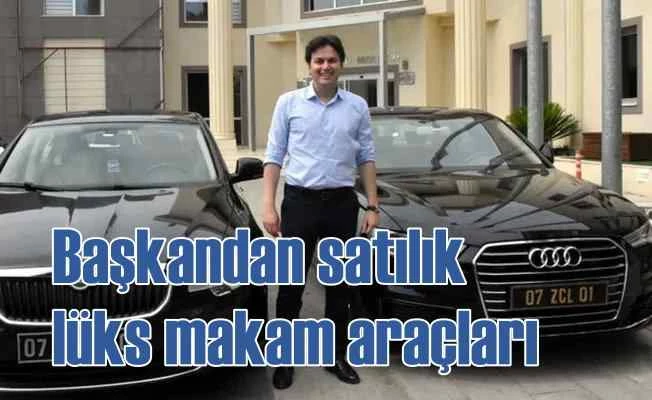 Başkandan satılık lüks makam araçları | Otobüs satın alacak