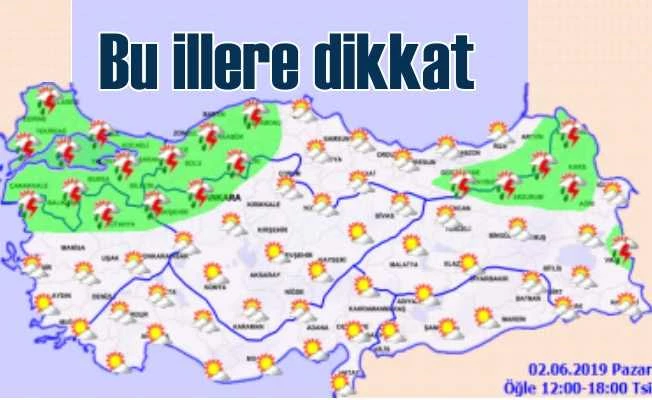 Bugün hava nasıl olacak? Meteoroloji'den yağmur uyarısı 