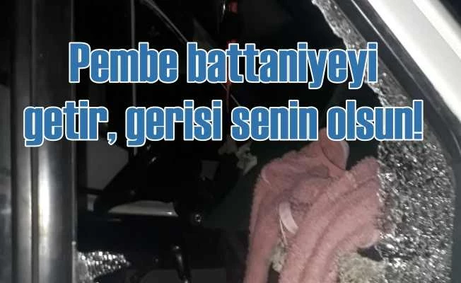 Cüzdan telefon senin olsun, pembe battaniyeyi getir