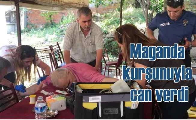 Maganda kurşunu, kahvede oturan adamı öldürdü