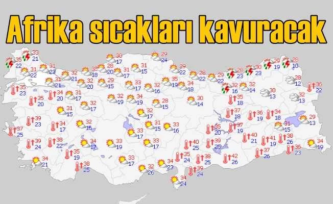 Türkiye için Afrika sıcakları uyarısı | 8 derece birden artacak