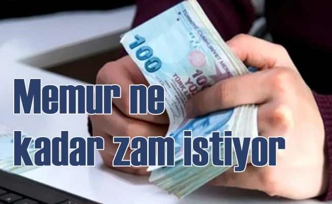 Memurun istediği zam oranı belli oldu, hükümet ne kadar verecek?