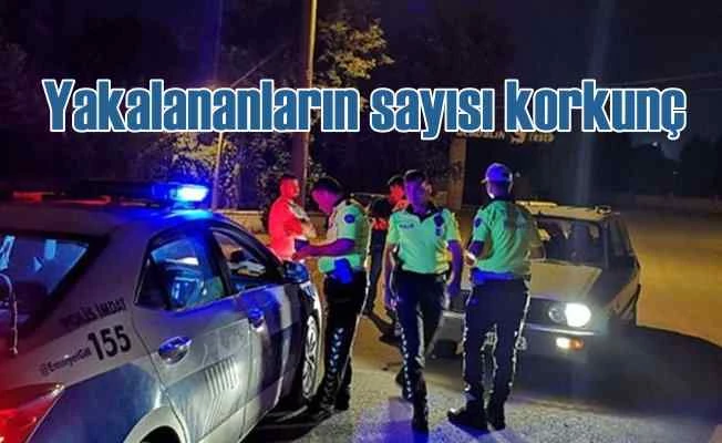 Polis sadece 3 günde bin 323 alkollü magandayı yakaladı