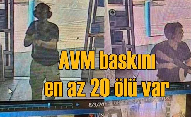 Amerika'da kanlı hafta sonu, silahlı terörist 20 kişi öldürdü 