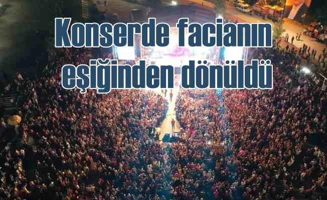 İrem Derici konserinde hava fişek faciasından dönüldü 