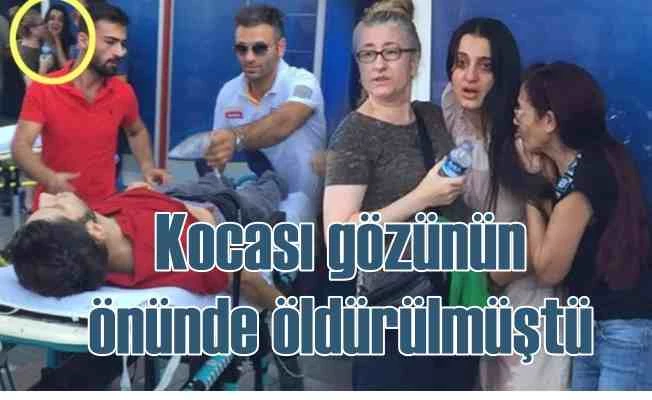 Kocası gözünün önünde öldürülmüştü, erken doğum yaptı