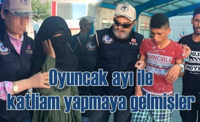Oyuncak ayı ile katliam saldırısı düzenleyecekti