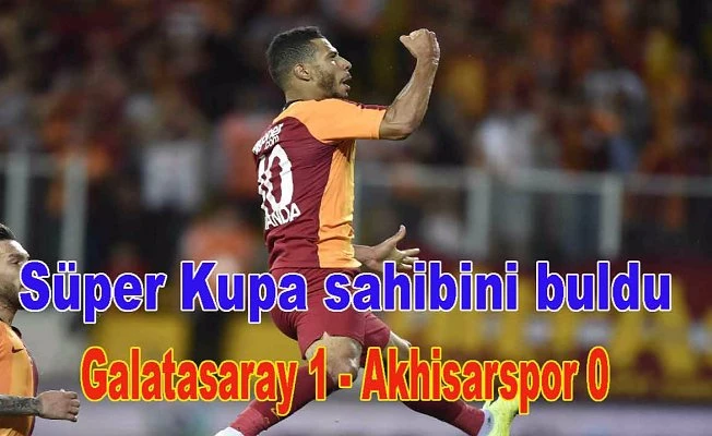 Süper Kupa Galatasaray'ın