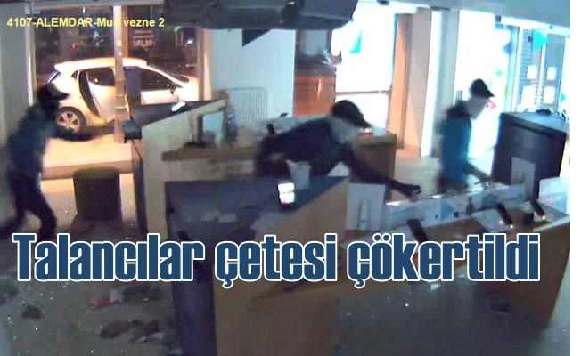 Talancılar yakalanınca çılgına döndü