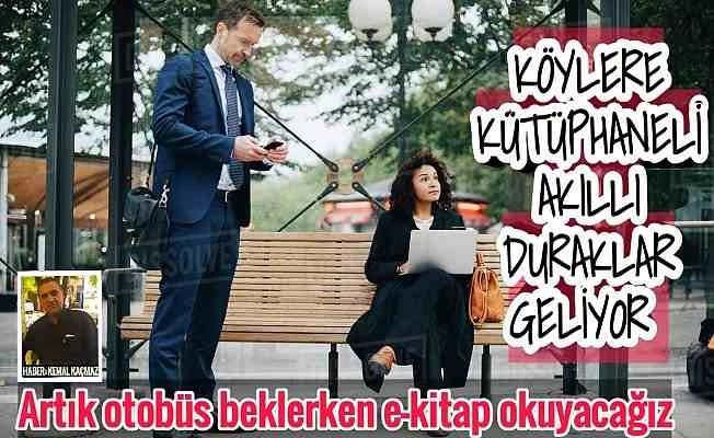 Akıllı duraklar hizmete geçiyor