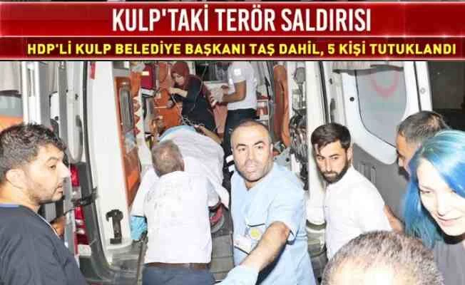 Kulp'ta PKK katliamı, HDP'li belediye başkanı da tutuklandı