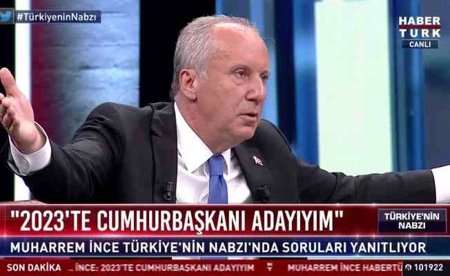 Muharrem İnce; Bu böyle yarım kalmayacak, yine aday olacağım