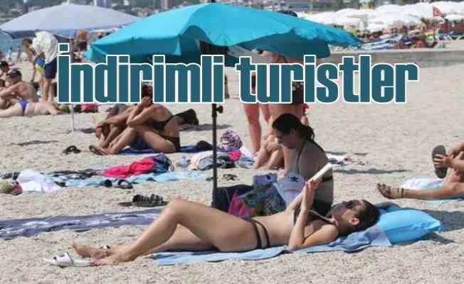 Sezon sonu turistler indirime koştu