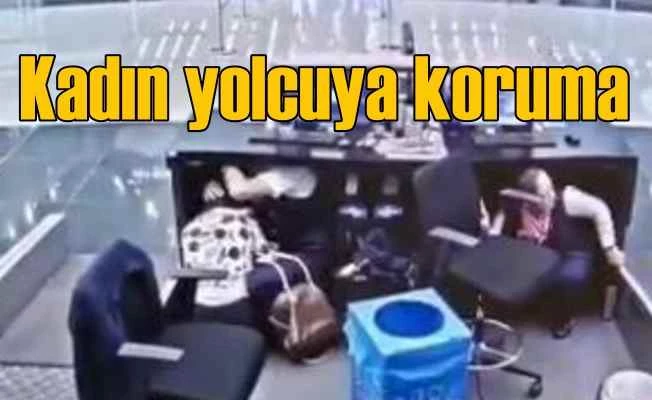 Silivri Depremi, Depremde korkan yolcuya şefkat koruması 