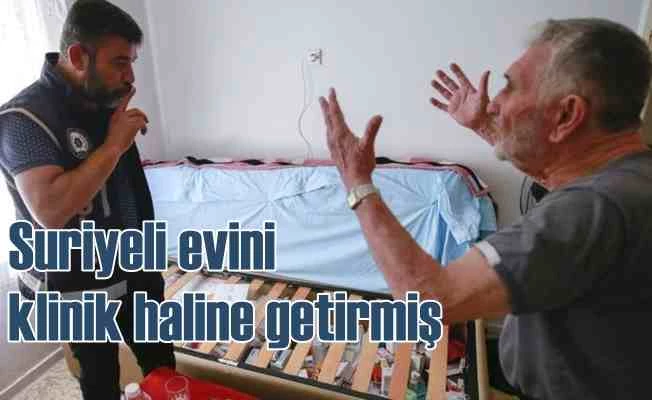 Suriyeli'nin evi muayenehane, babasının evi eczacı çıktı