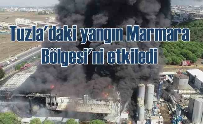 Tuzla'da fabrika yangını | Üç büyük il için kritik uyarı
