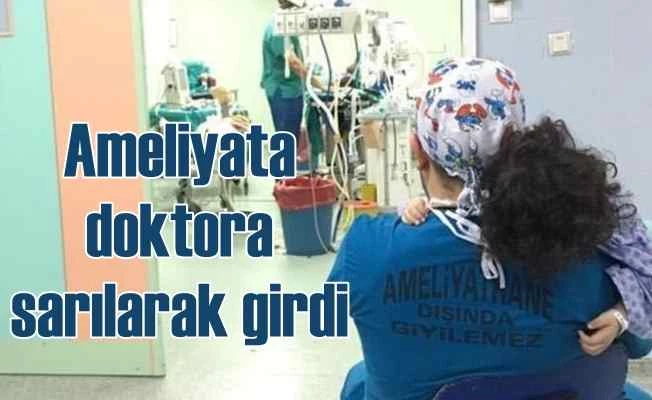3 yaşındaki İbrahim ameliyata böyle girdi 