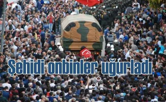 Adıyaman Çelikhan Şehidini onbinler dualarla uğurladı