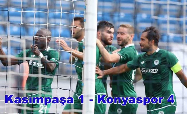 Konyaspor deplasmanda Kasımpaşa'yı farklı yendi