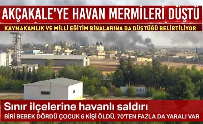 PKK'nın roketli saldırılarında 6 şehit 70 yaralı var