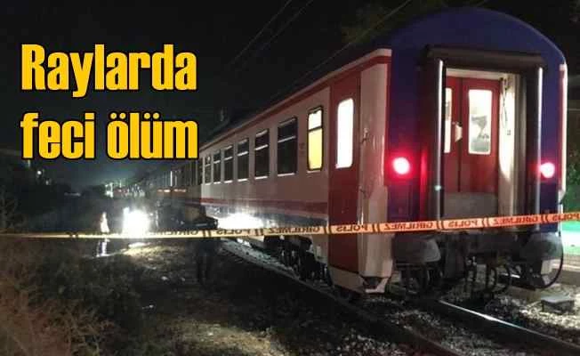 Polatlı'da raylara düşen kadın feci şekilde can verdi