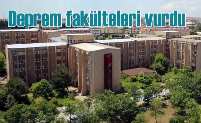 Silivri Depremi, eğitimi vurdu, Veteriner Fakültesi de tahliye ediliyor