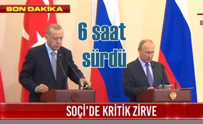 Soçi'de nefes kesen kritik zirve 6 saat sürde
