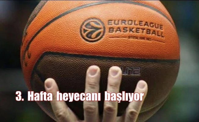 THY Avrupa Ligi'nde heyecan, 3. hafta heyecanı bu akşam başlıyor