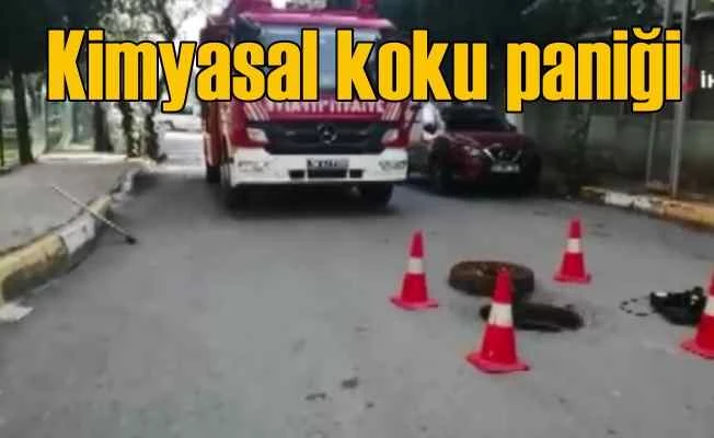 Tuzla'da kimyasal koku paniği