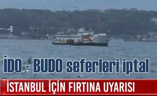 Bugün hava nasıl | Fırtına deniz ulaşımını vurdu